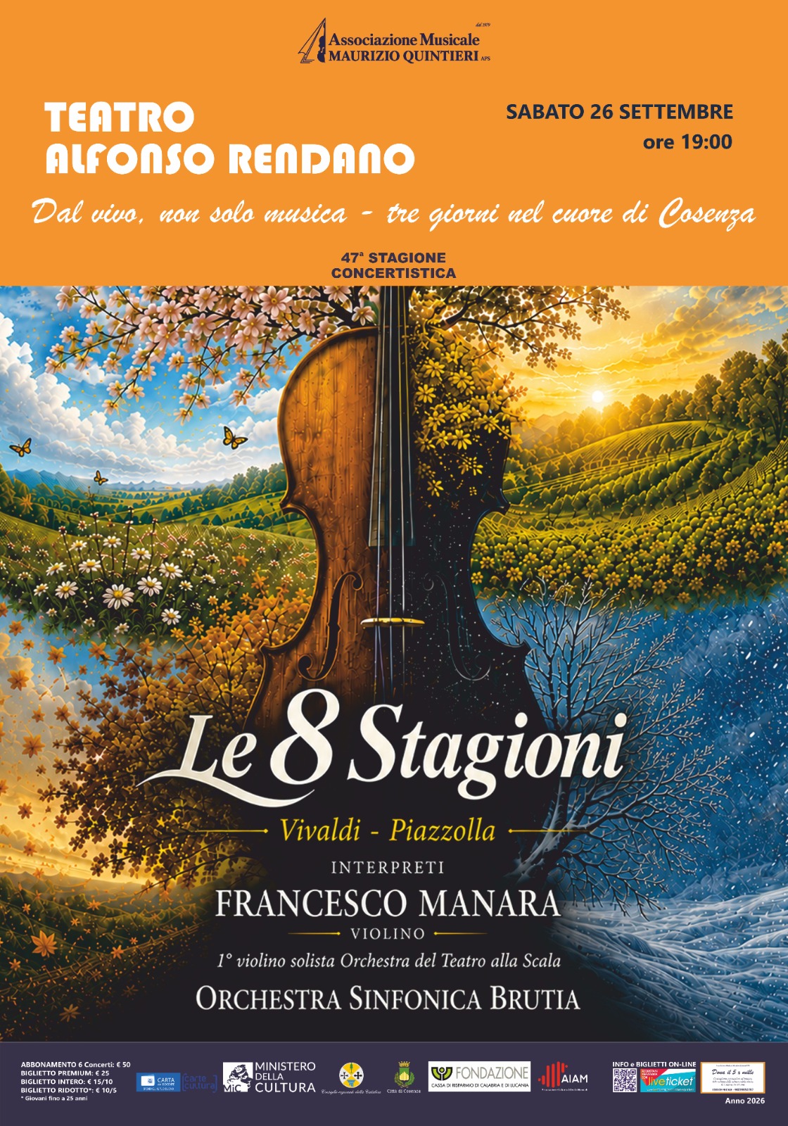 Le 8 Stagioni | Vivaldi - Piazzolla